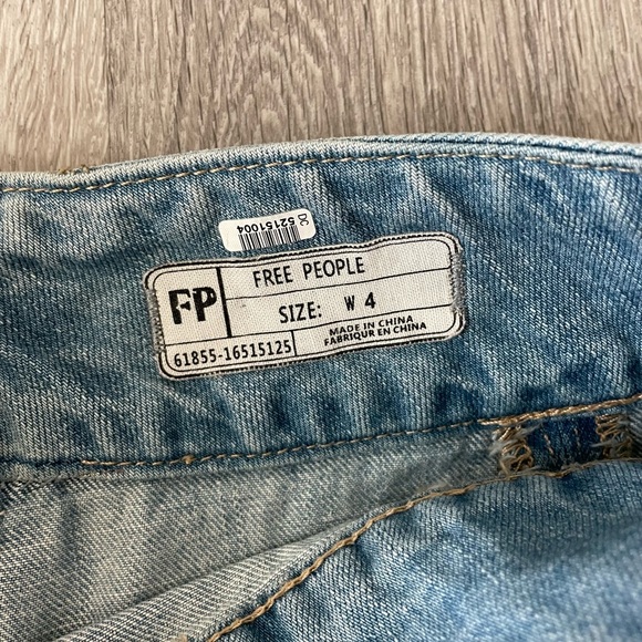 Free People Modern Femme Denim Mini Skirt - Picture 2 of 4